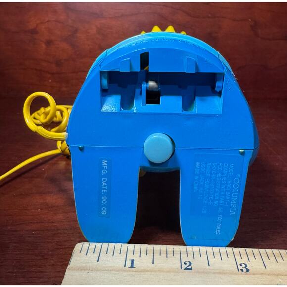 Vintage 1990 Bart Simpson Telephone Columbia Tel-Com Cool Man The Simpsons - Picture 9 of 9